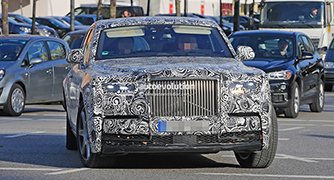 Hé lộ hình ảnh Rolls-Royce Phantom 2018 trên đường chạy thử