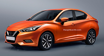 Đây sẽ là ngoại hình đầy ấn tượng của Nissan Sunny mới?
