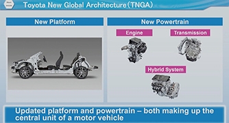 Toyota trình diễn động cơ 2.5L và hộp số 10 cấp mới