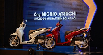 Honda SH300i ABS chính hãng có giá 248 triệu tại Việt Nam