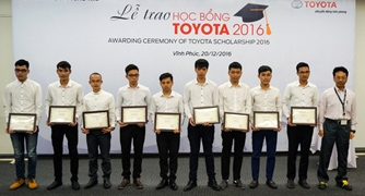 Toyota góp phần phát triển nguồn nhân lực cho ngành công nghiệp ô tô Việt Nam