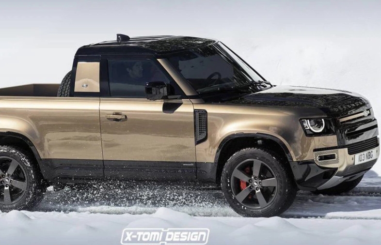 Land Rover Defender sẽ có phiên bản bán tải?
