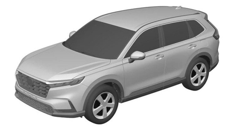 Lộ hình ảnh thiết kế Honda CR-V 2023