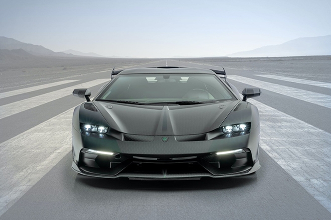 bo tot lamborghini aventador svj lot xac sau khi qua tay hang do mansory