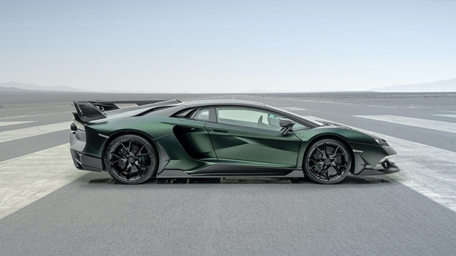 bo tot lamborghini aventador svj lot xac sau khi qua tay hang do mansory