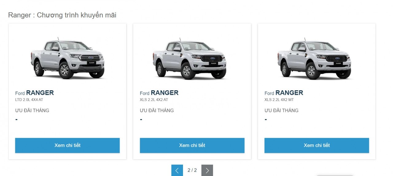 Bước sang tháng 3, Ford Việt Nam ưu đãi đến 30 triệu đồng Bước sang tháng 3, Ford Việt Nam ưu đãi đến 30 triệu đồng