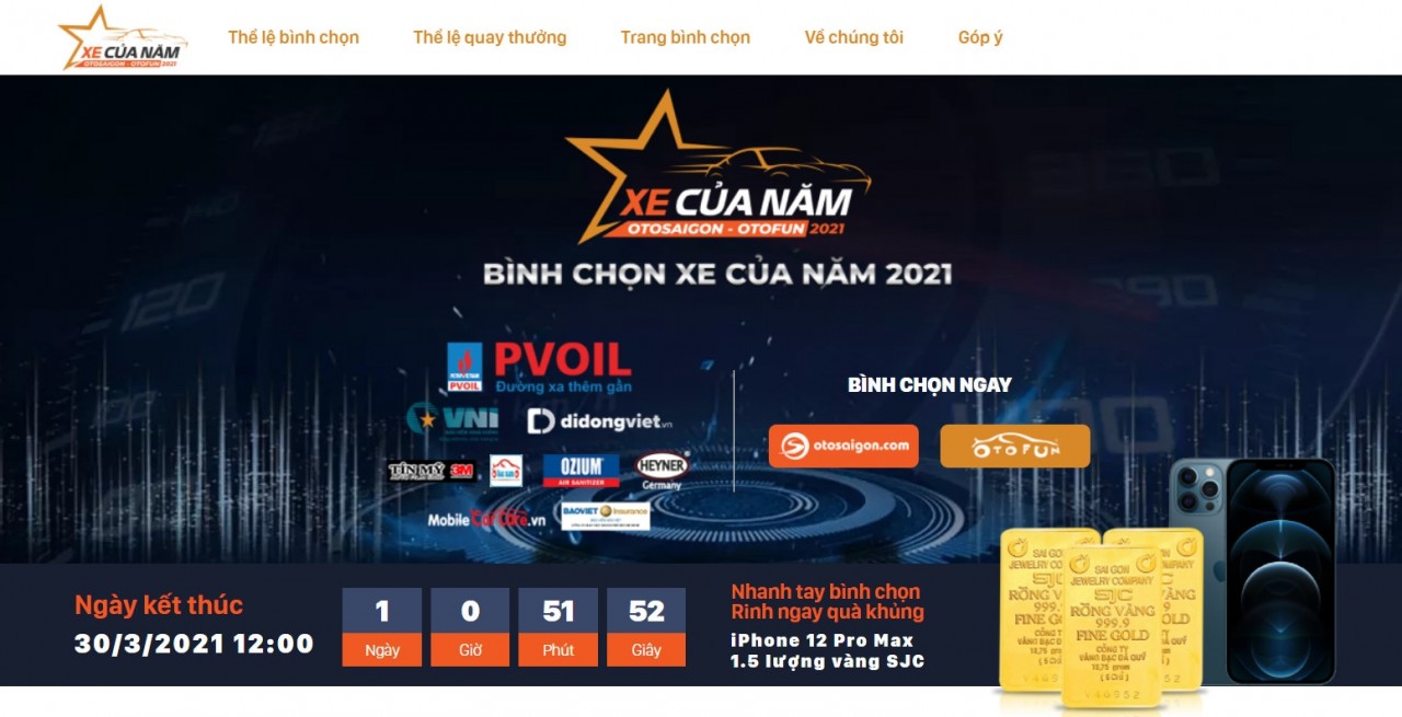 Xe của năm 2021: Nhiều người mong muốn Mitsubishi Xpander giành giải Xe của năm