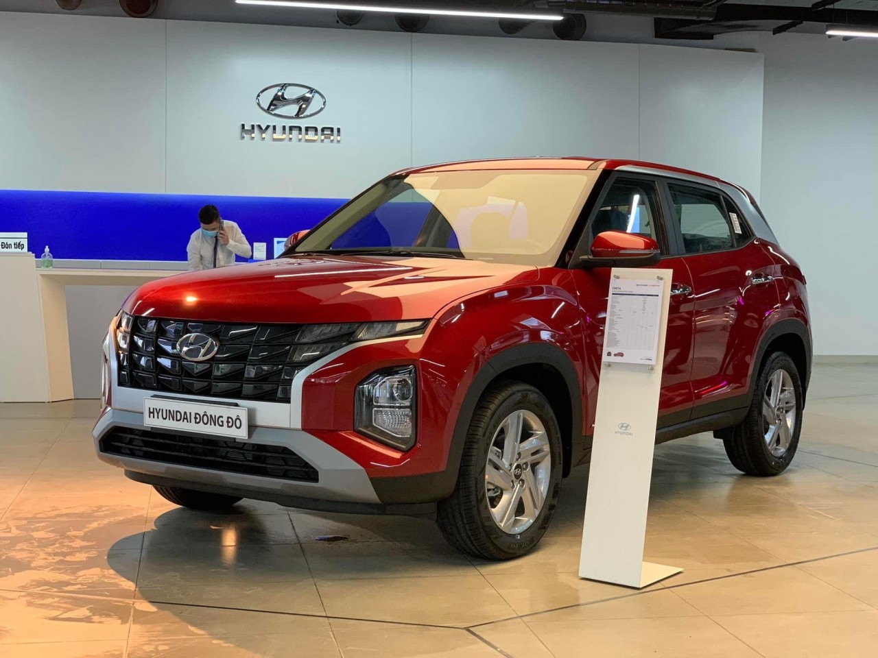 Cận cảnh Hyundai Creta 2022 mới ra mắt tại đại lý