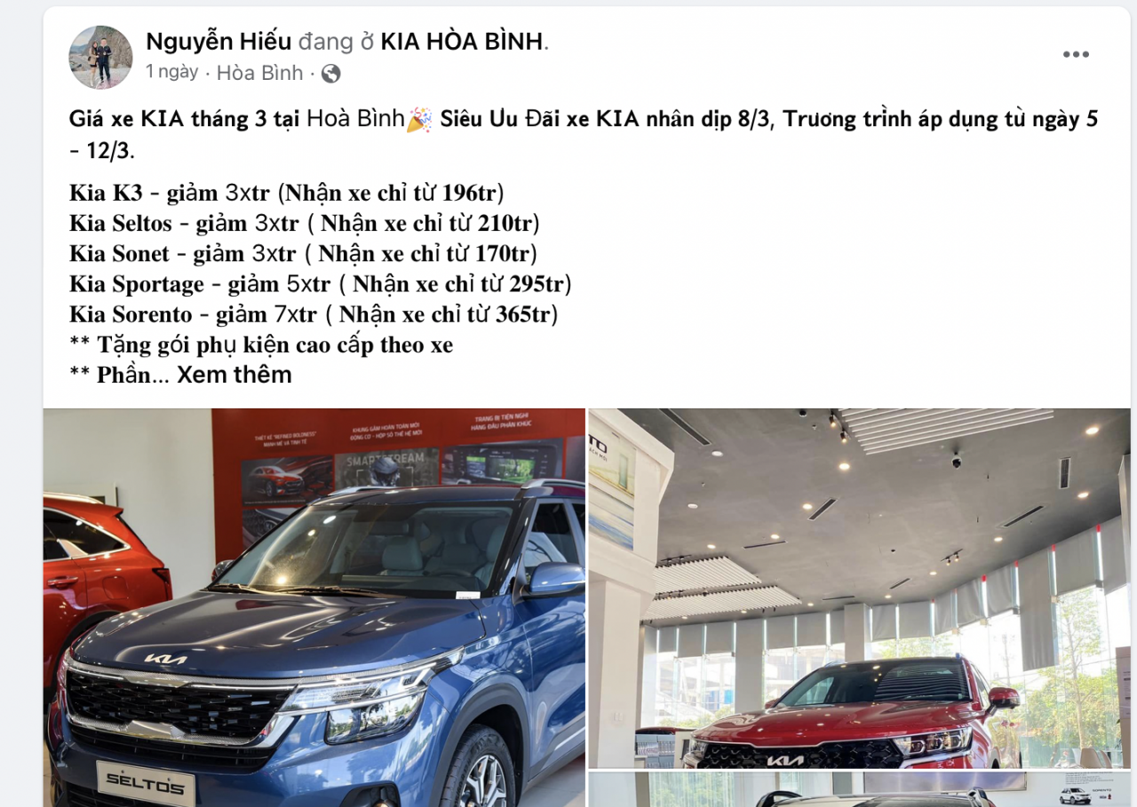 Loạt xe Kia được đại lý ưu đãi mạnh, có xe giảm giá trực tiếp tới 70 triệu đồng