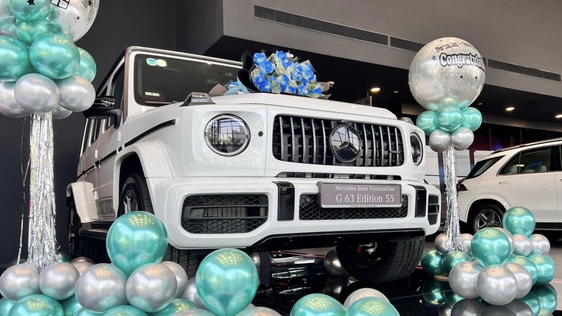 Chồng mua Mercedes-AMG G63 Edition 55 2023 tặng vợ nhân dịp lễ 8/3