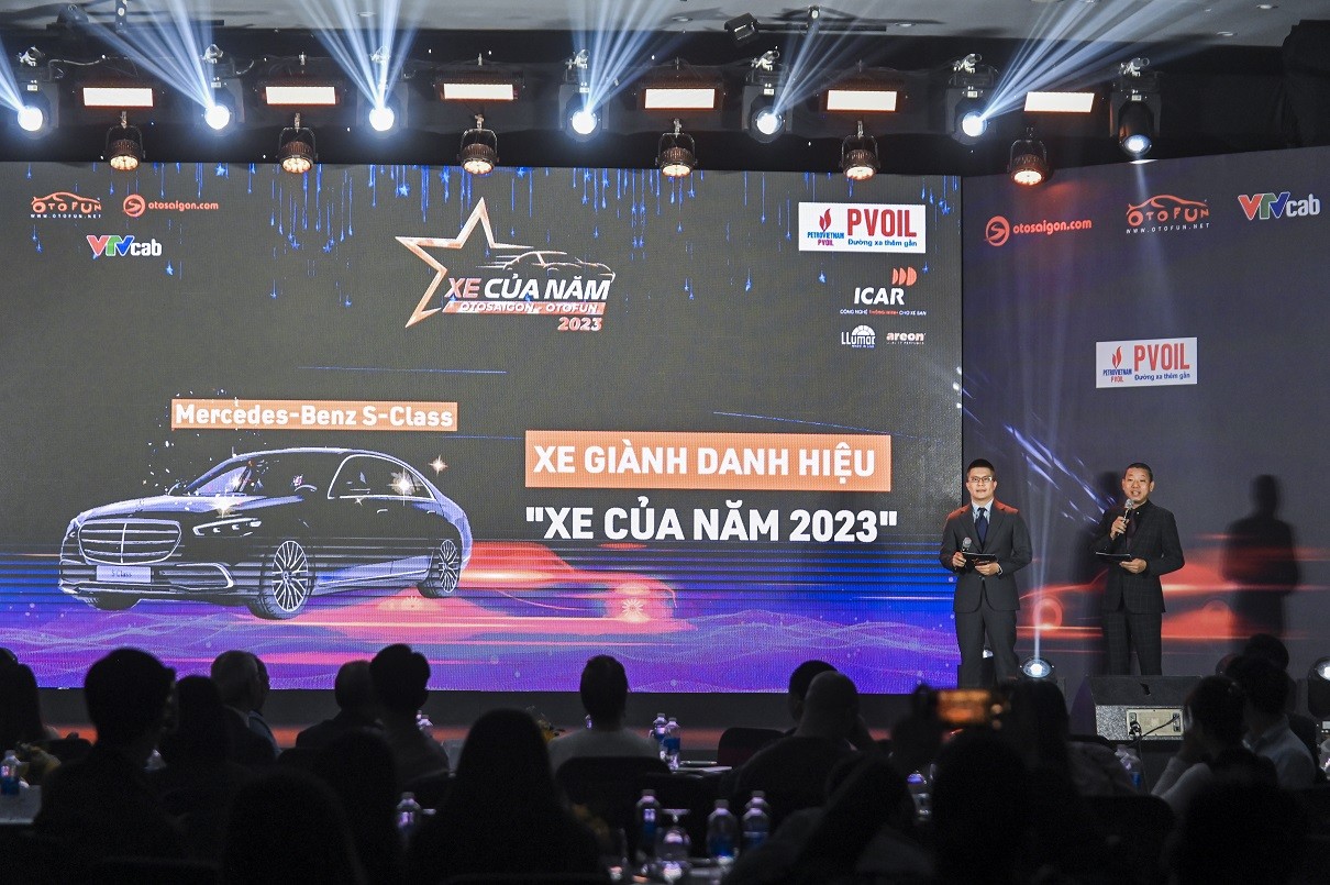 Mercedes-Benz S-Class giành danh hiệu XE CỦA NĂM 2023