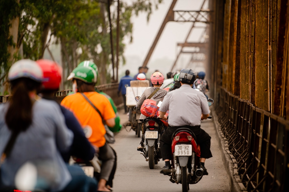 "Nín thở" mỗi lần đi qua cầu Long Biên
