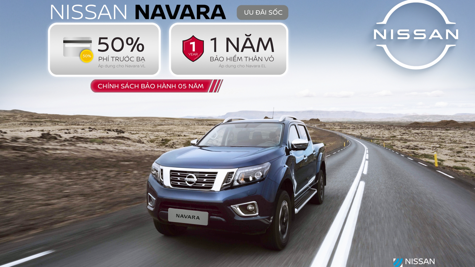 Nissan Việt Nam ưu đãi 50% phí trước bạ đến hết 30/4