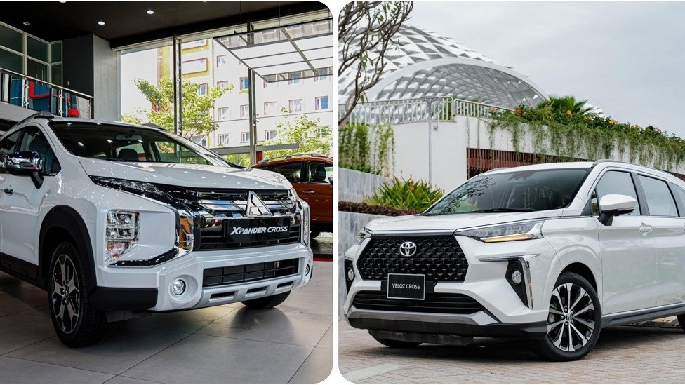 Bán hơn 1.600 xe, Mitsubishi Xpander vẫn "thấp thỏm" với Toyota Veloz Cross