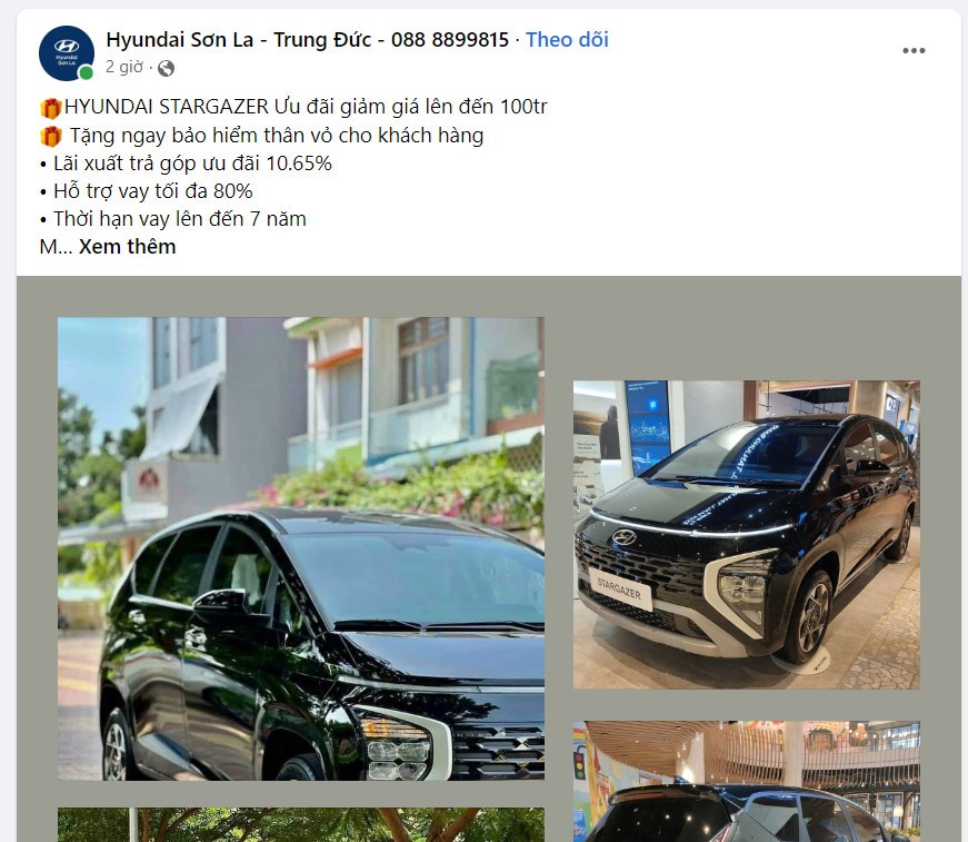Hyundai Stargazer giảm giá hơn 100 triệu đồng tháng thứ hai, ngang sedan cỡ B