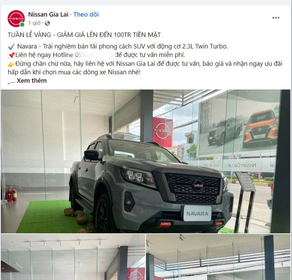 Đại lý giảm giá Nissan Navara đến hơn trăm triệu đồng