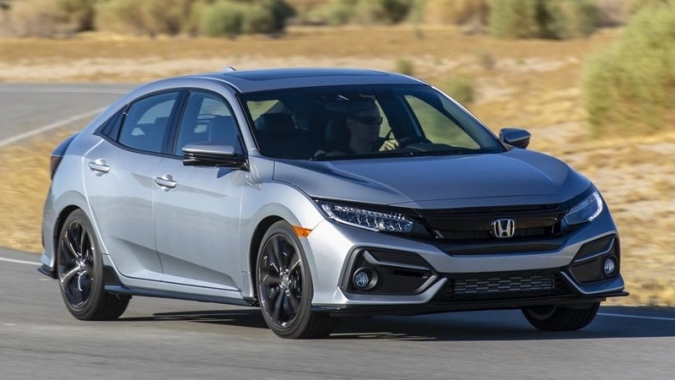 Honda Civic thế hệ mới dùng cần số dạng nút bấm