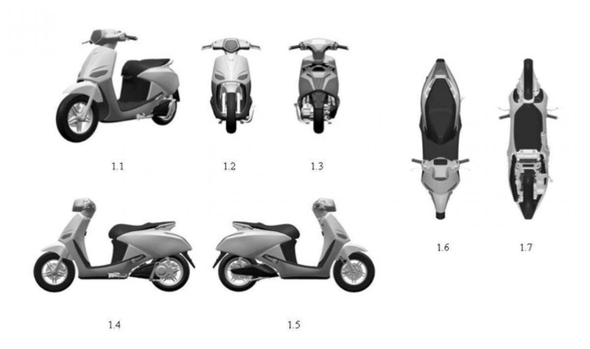 Lộ thông số kỹ thuật, xe máy điện VinFast Vento sắp ra mắt?