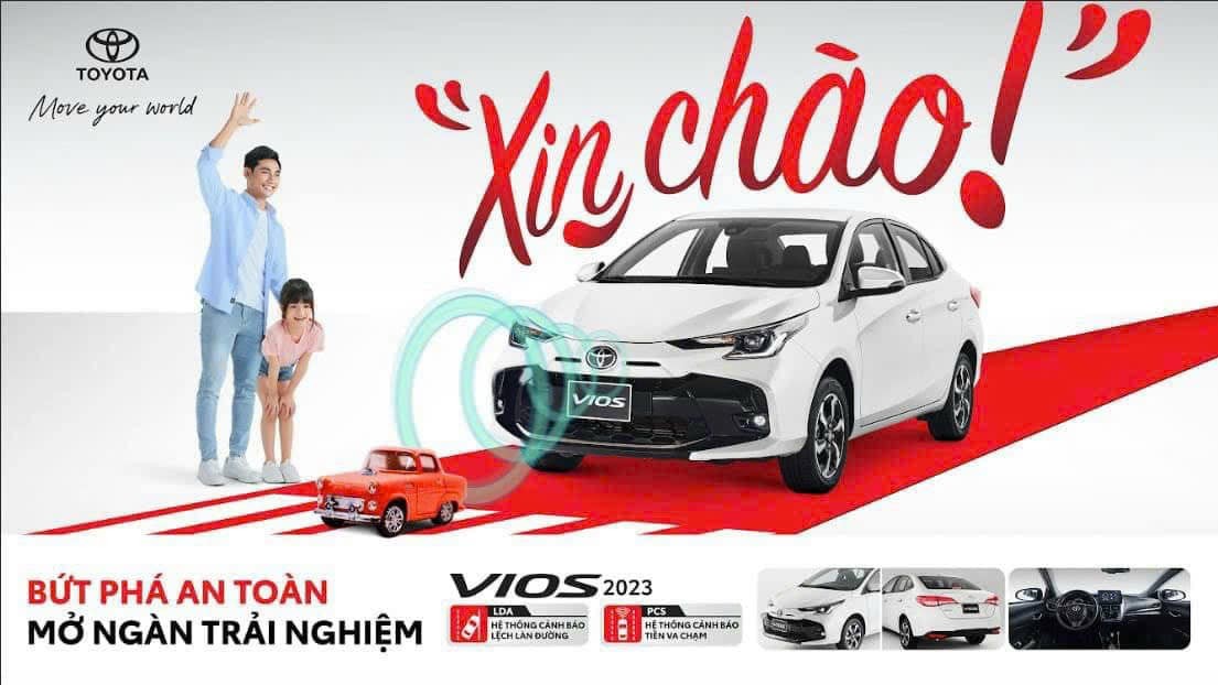 Công bố ảnh đầu tiên của Toyota Vios 2023 tại Việt Nam