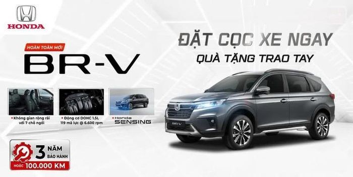 Giá Honda BR-V 2023 tại Việt Nam dự kiến ở mức 680 triệu, có Honda Sensing