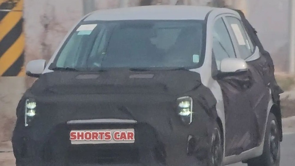 Kia Morning 2024 chạy thử tại châu Âu, lộ thiết kế đèn chiếu sáng khác hoàn toàn
