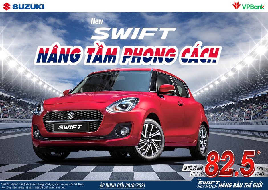 Suzuki New Swift 2021 ra mắt với diện mạo mới lạ