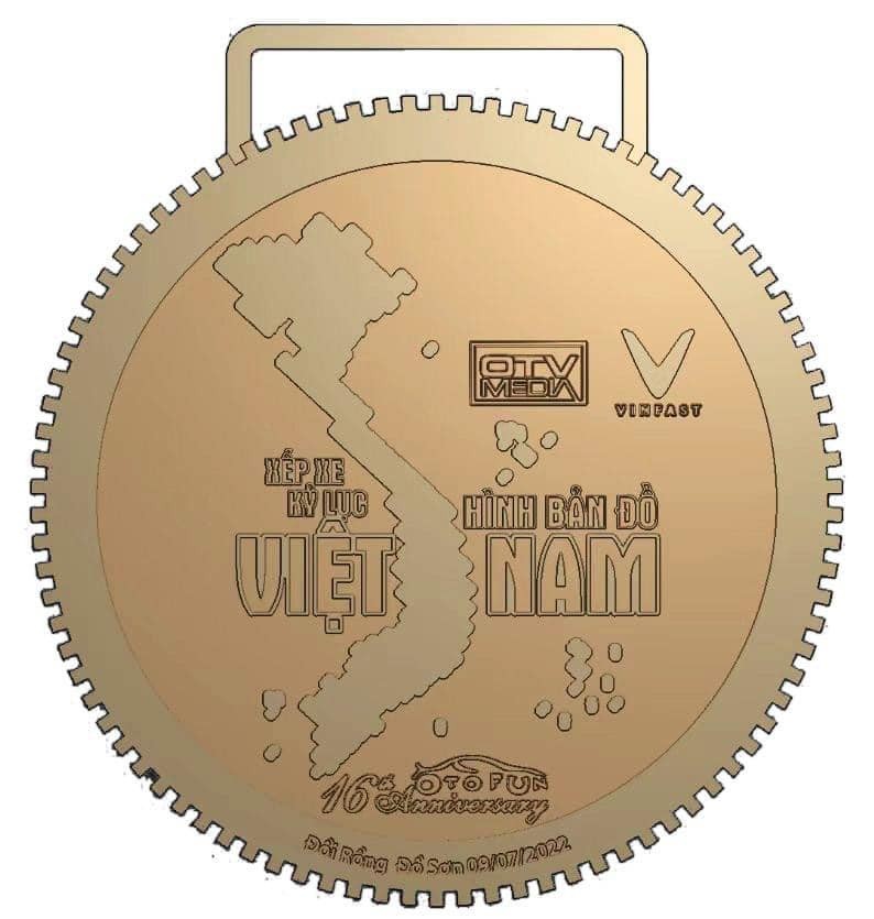 Giải mã sức hút từ sự kiện xếp xe kỷ lục hình bản đồ Việt Nam
