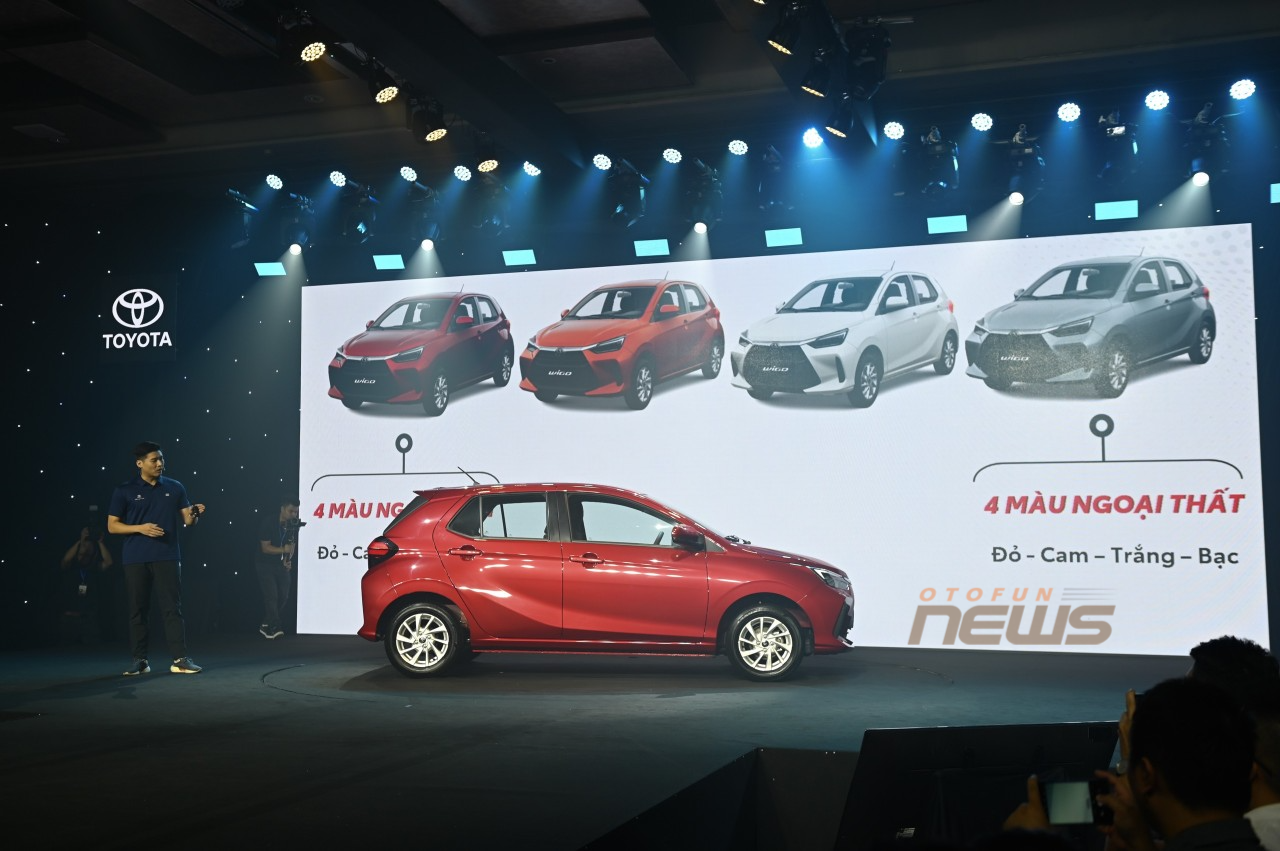 Thân xe Toyota Wigo 2023 sở hữu những đường gân nổi