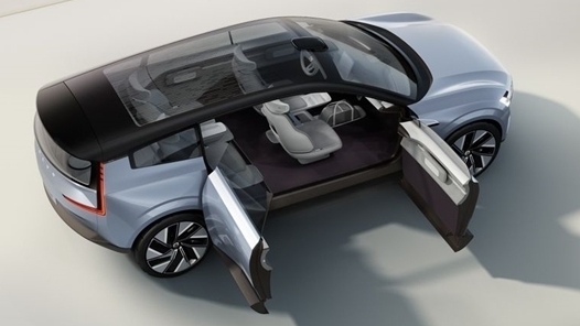 Xe điện Volvo sắp ra mắt thiết kế cửa "tự sát"