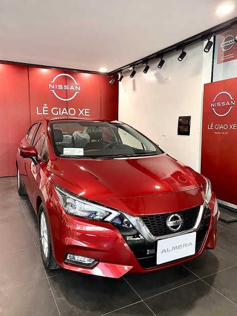 Cận cảnh Nissan Almera 2022 phiên bản CVT cao cấp