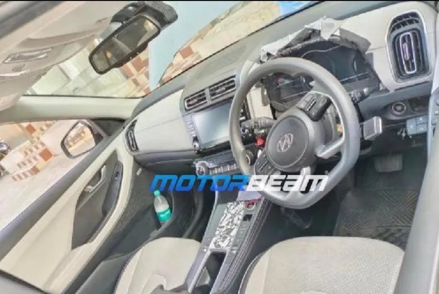 Hyundai Creta EV 2024 lần đầu lộ nội thất