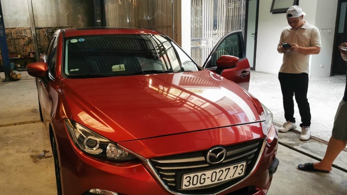 Phòng Cảnh sát giao thông Hà Nội từ chối cấp đăng ký cho chiếc Mazda 3 bị đánh cắp
