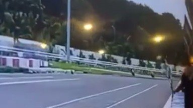 Vận động viên gặp tai nạn tại Giải Đua xe Mô tô Việt Nam 2023