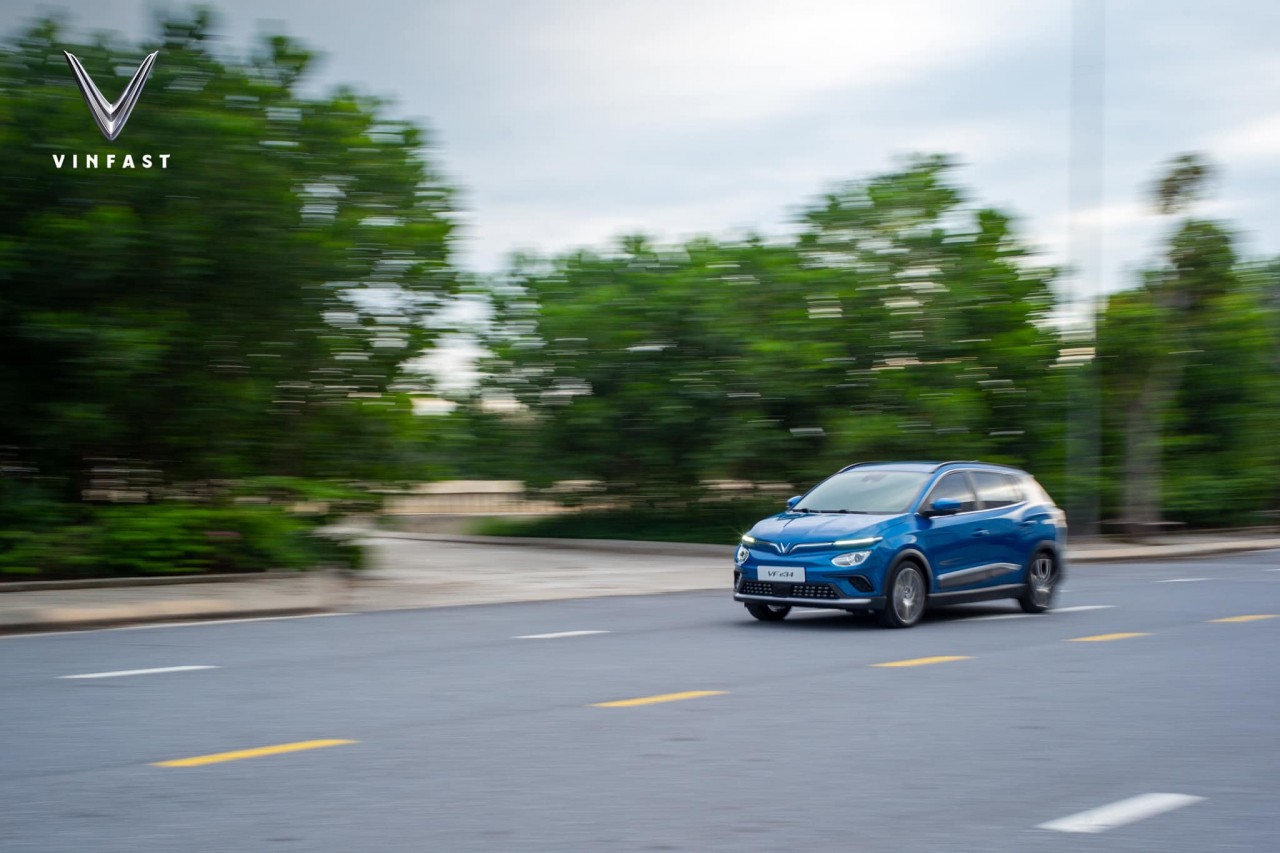 Xe điện VinFast VF e34 chính thức lộ diện Xe điện VinFast VF e34 chính thức lộ diện
