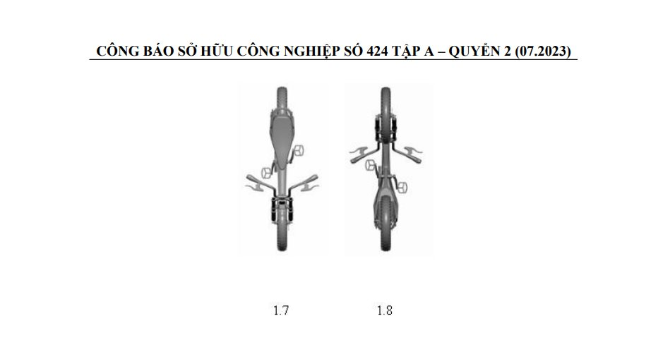 Ba mẫu xe đạp trợ lực điện VinFast đăng ký bảo hộ kiểu dáng tại Việt Nam