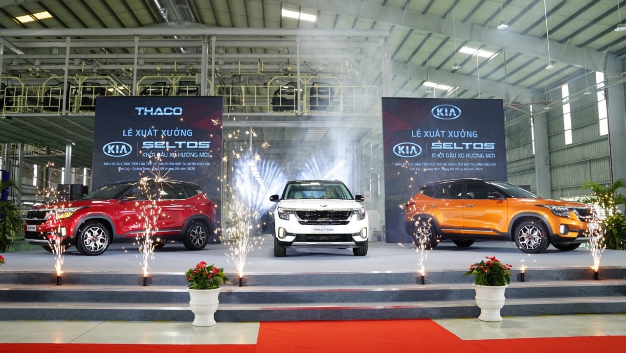 Thaco chính thức xuất xưởng xe Kia Seltos