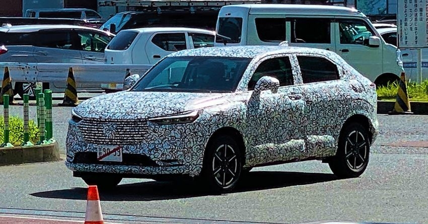 honda hr v 2021 lan dau lo dien tai nhat ban