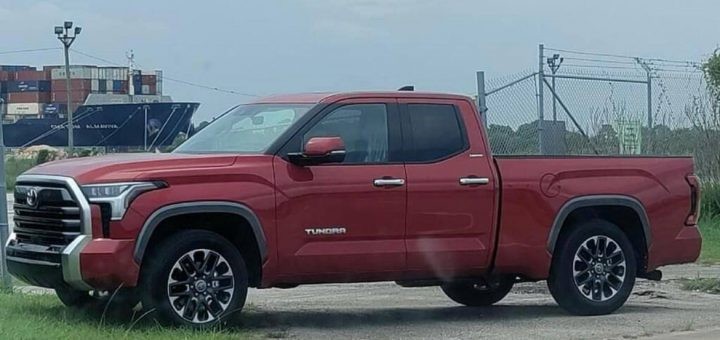 Hình ảnh thực tế bán tải Toyota Tundra 2022 sắp ra mắt cuối năm nay