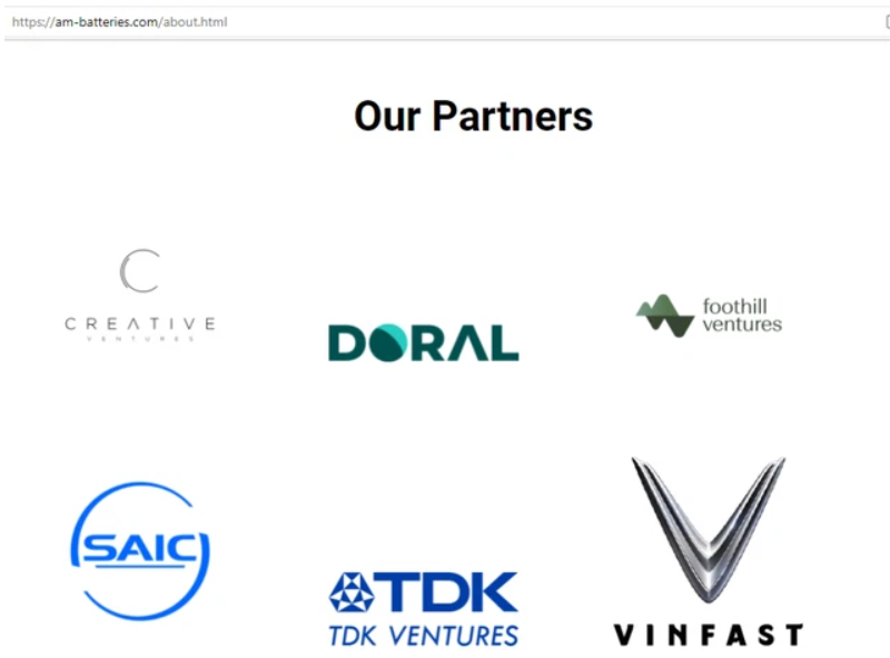 VinFast rót vốn đầu tư vào startup pin triển vọng AM Batteries