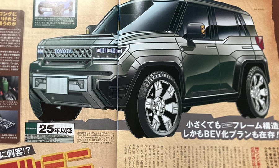 'Tiểu Land Cruiser' sắp ra mắt cạnh tranh Suzuki Jimny vào năm sau?