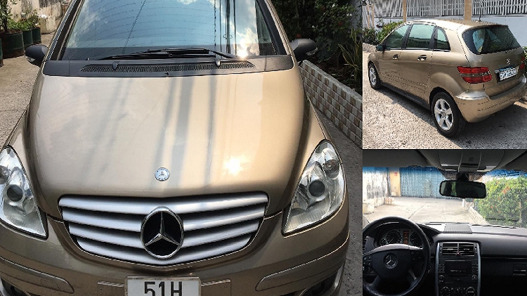 Xe sang Mercedes-Benz B150 chạy được 10 năm giá chỉ 325 triệu tại Sài Gòn