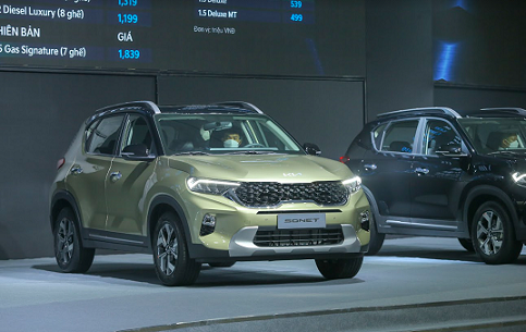 Kia Sonet về nhất phân khúc A-CUV năm 2022