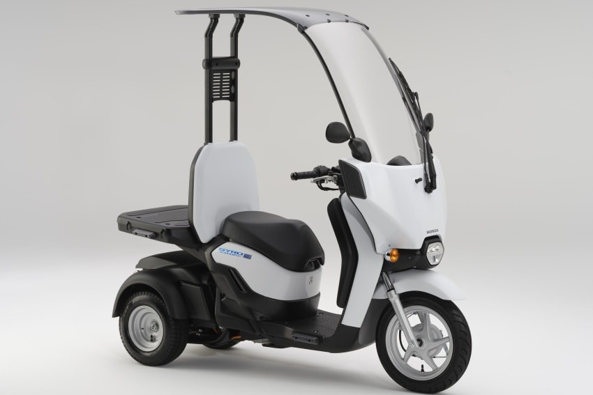 Xe máy điện Honda Gyro Canopy có mui che, 3 bánh, giá 143 triệu đồng