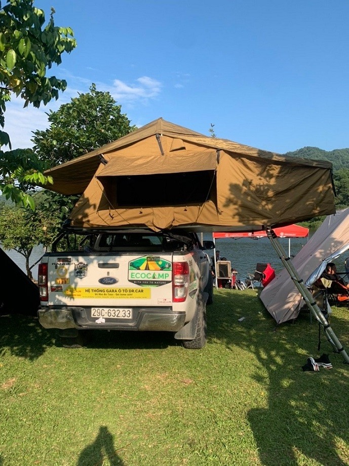Lựa chọn lều khi đi camping bằng xe ô tô