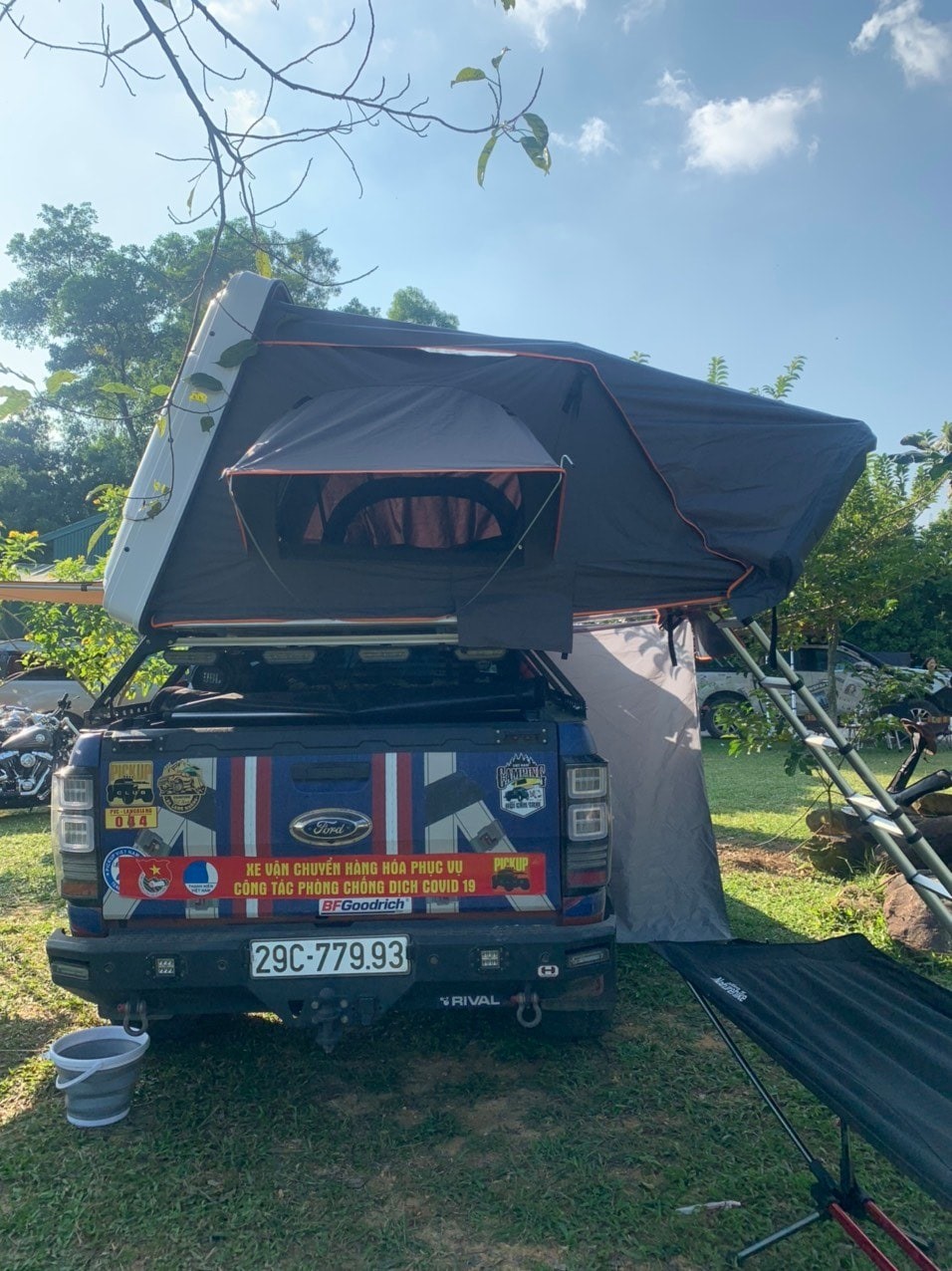 Lựa chọn lều khi đi camping bằng xe ô tô