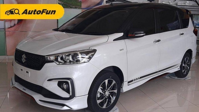 Suzuki Ertiga Limited Edition 2021 sắp ra mắt có nóc xe màu đen