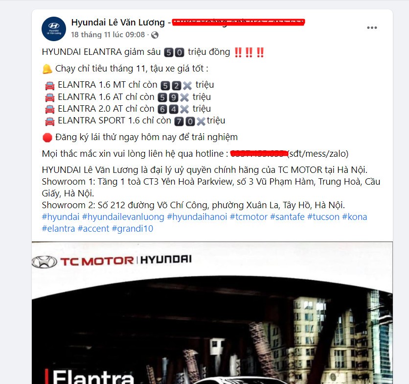 Hyundai Elantra giảm giá 50 triệu tại đại lý, quyết cạnh tranh Kia K3