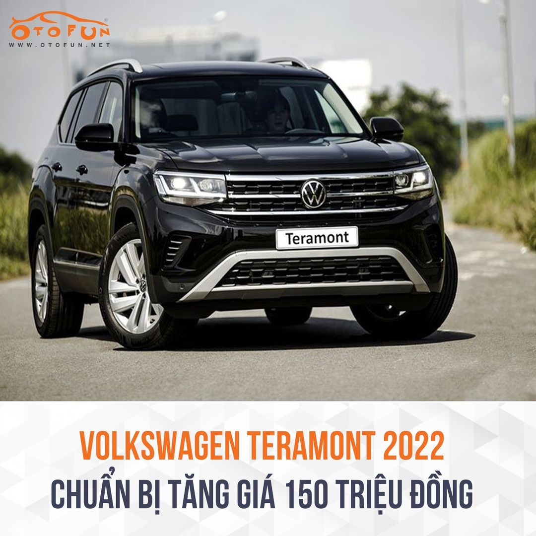 Volkswagen Teramont 2022 chuẩn bị tăng giá 150 triệu đồng