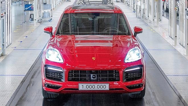 Porsche Cayenne cán mốc 1 triệu chiếc xuất xưởng