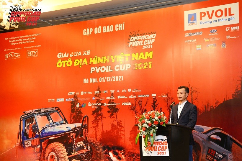 [PVOIL VOC 2021] Gặp gỡ báo chí trước thềm Giải Đua xe Ô tô Địa hình Việt Nam PVOIL CUP 2021
